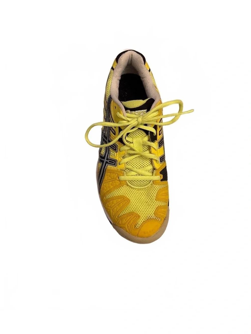 ASICS GEL-Resolution 5 Men 7.5 Right Shoe Only Yellow E300Y Adaptive Tennis Neon